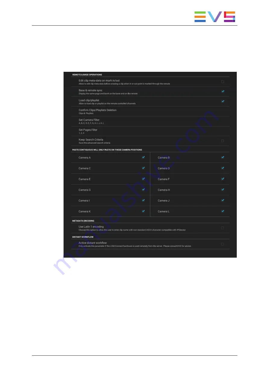 EVS LSM Connect User Manual Download Page 109