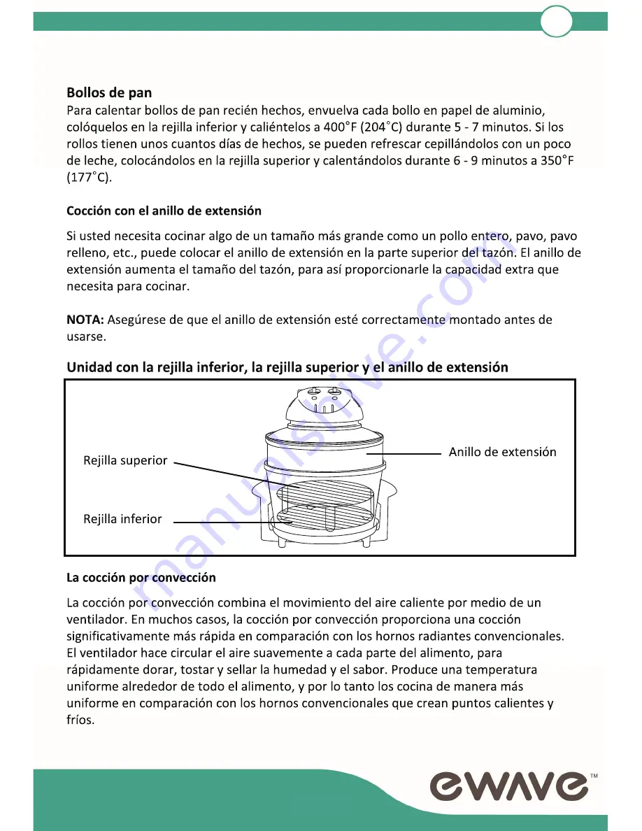 Ewave EWGC12W3 Instruction Manual Download Page 33