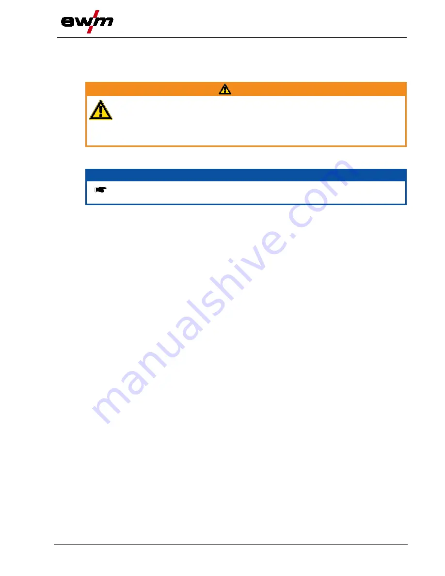 EWM Taurus 355 Synergic S TDM Operating Instructions Manual Download Page 13