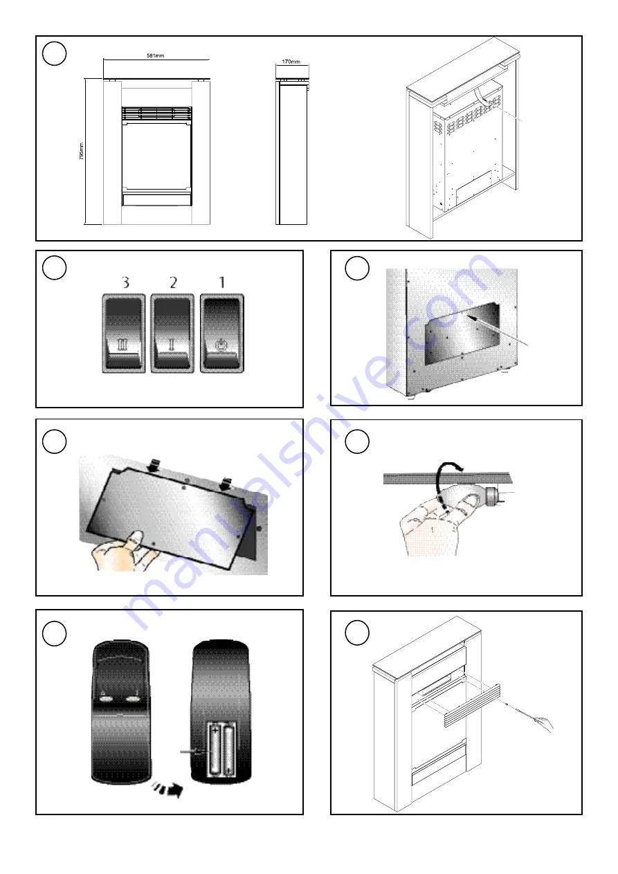 EWT Optiflame GISELLA Quick Start Manual Download Page 2