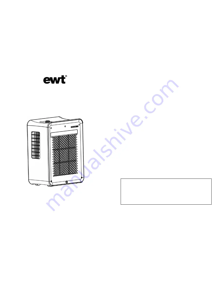 EWT EWTC9 Instruction Manual Download Page 1