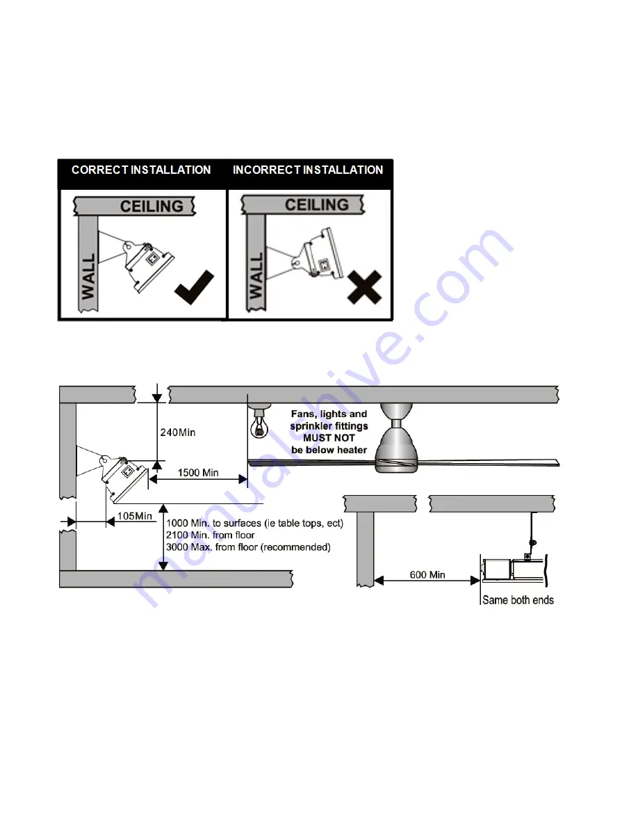 Excelsior Excelair EOHA30GR Instruction Manual Download Page 13