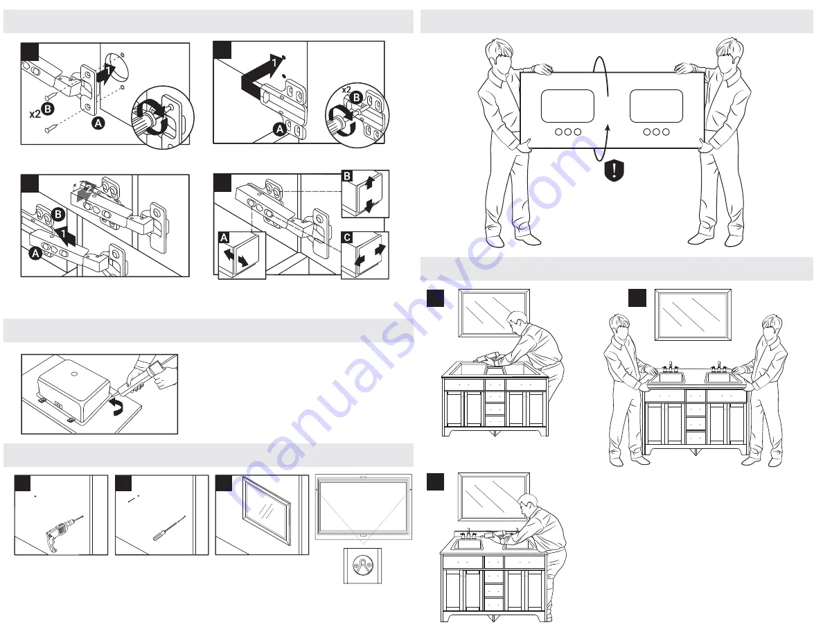 Exclusive Heritage CL-10072D-WM Installation Manual Download Page 3