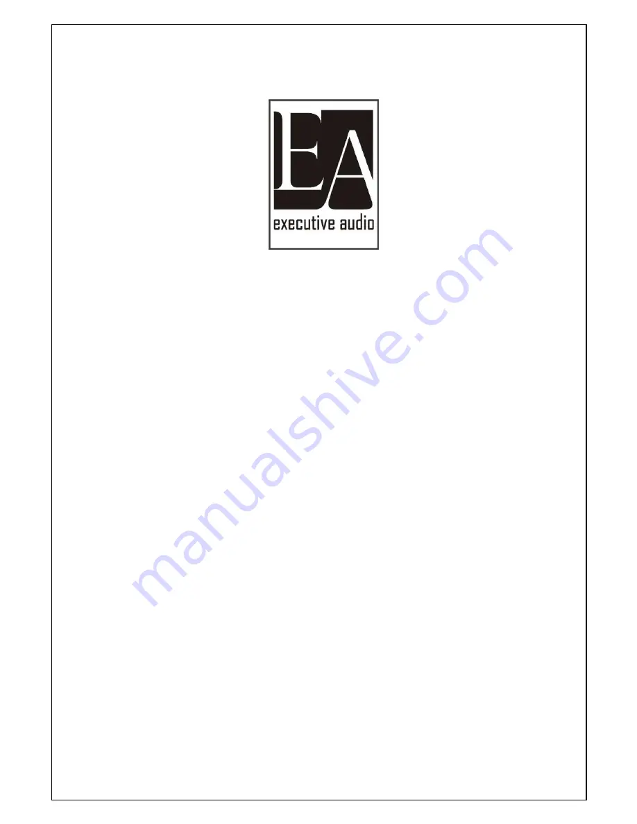 Executive Audio EX 200 A User Manual Download Page 13