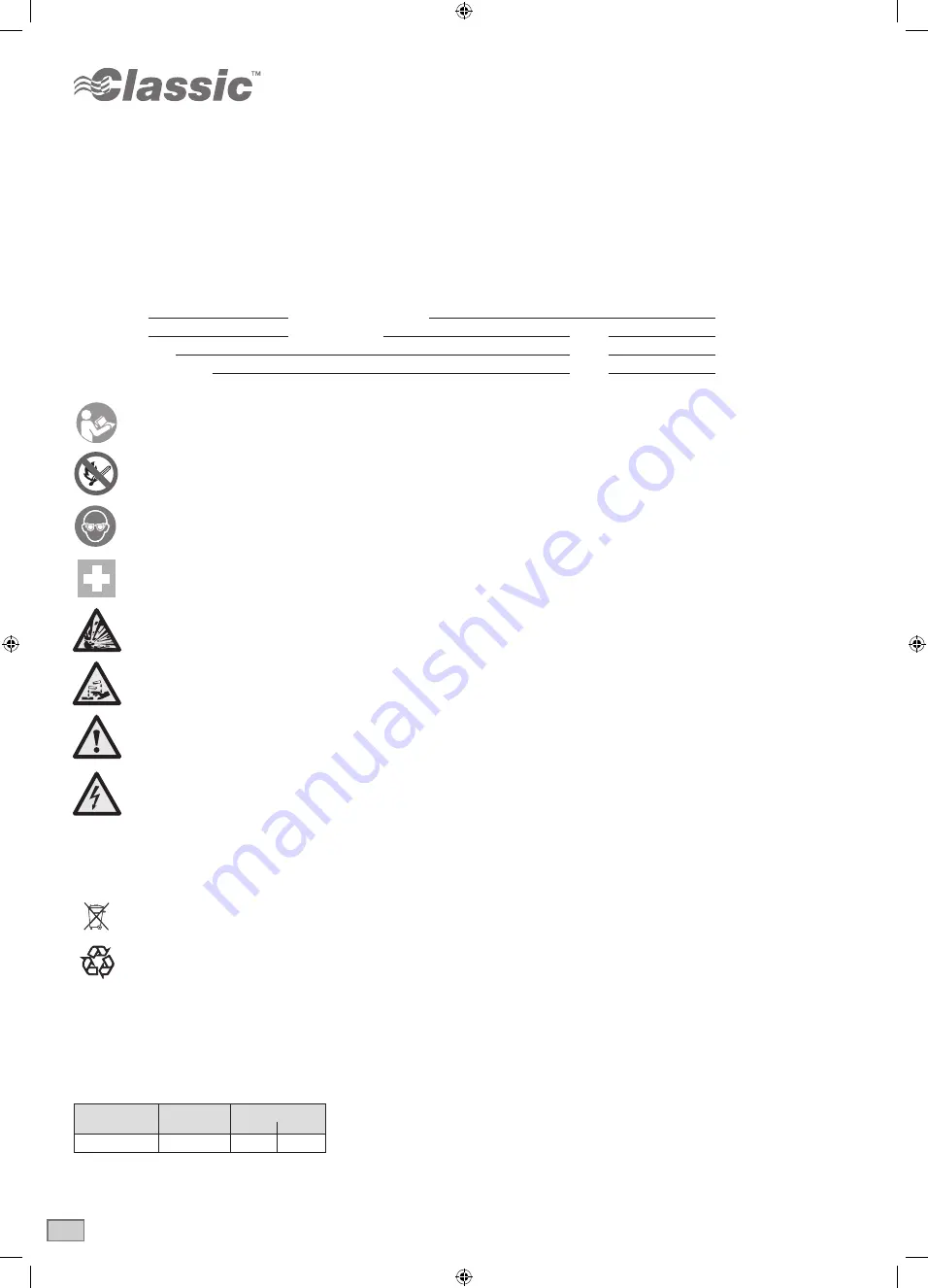 Exide 8011205 Instructions For Use Manual Download Page 8