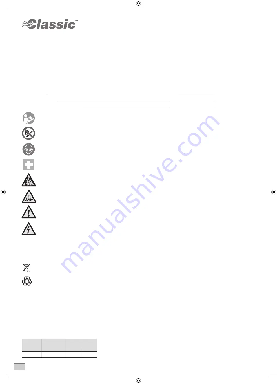 Exide 8011205 Instructions For Use Manual Download Page 14