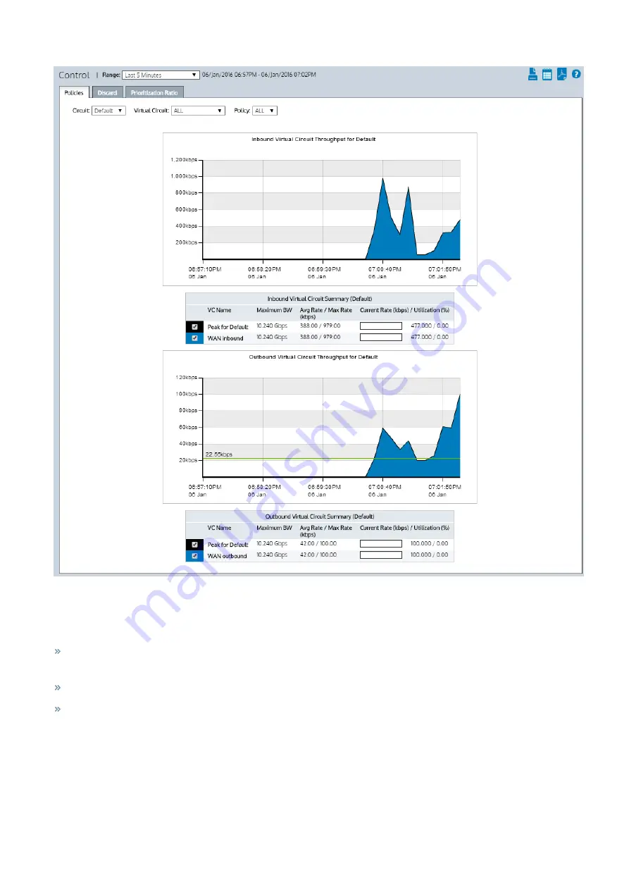 Exinda EXNV-10063 Administration Manual Download Page 248