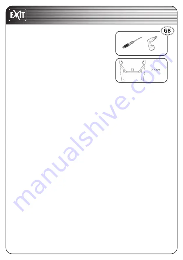 EXIT Toys EXIT LOFT 350 User Manual Download Page 3