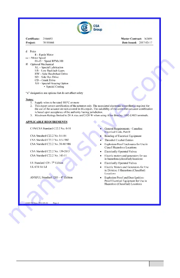 Exlar EL120 Installation And Service Manual Download Page 92