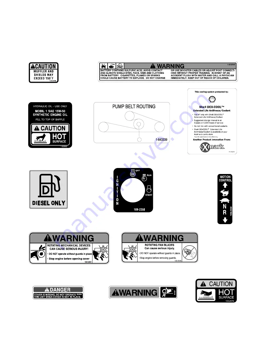 Exmark Frontrunner FR25KD Operator'S Manual Download Page 15