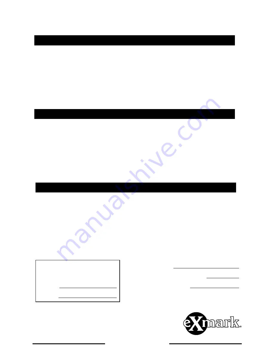 Exmark LAZER Z DS-SERIES Operators Operator'S Manual Download Page 60