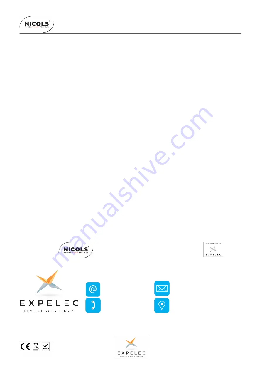 ExPelec NICOLS PAR COB 620 User Manual Download Page 6