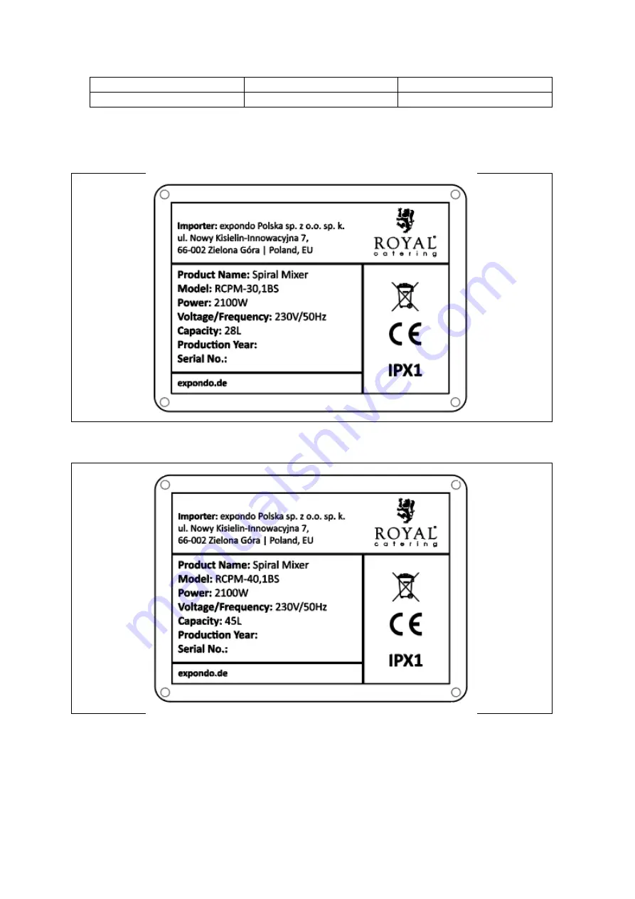 Expondo 10012180 User Manual Download Page 52