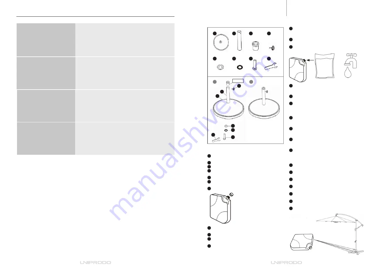 Expondo Uniprodo UNI BASE 01 User Manual Download Page 2