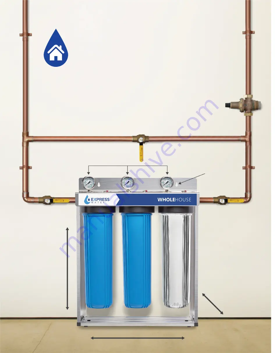 Express Water Whole House System Installation Manual Download Page 2