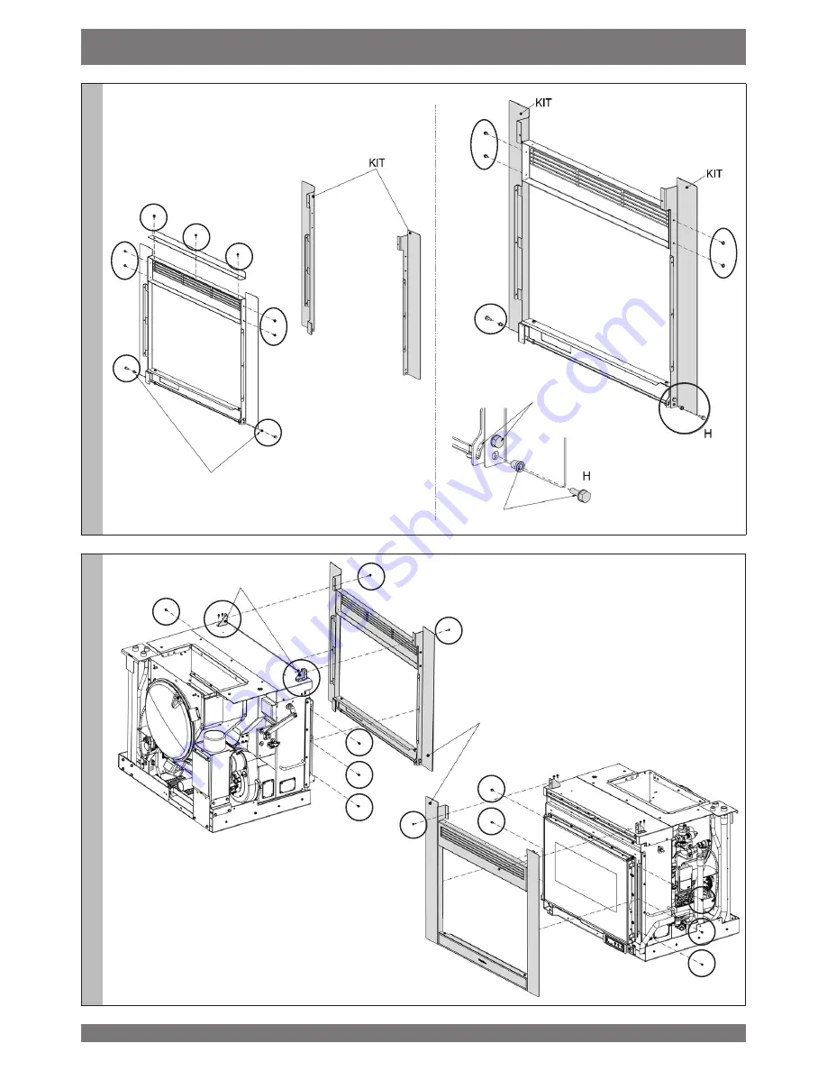 Extraflame COMFORT IDRO 800 Instruction Manual Download Page 36