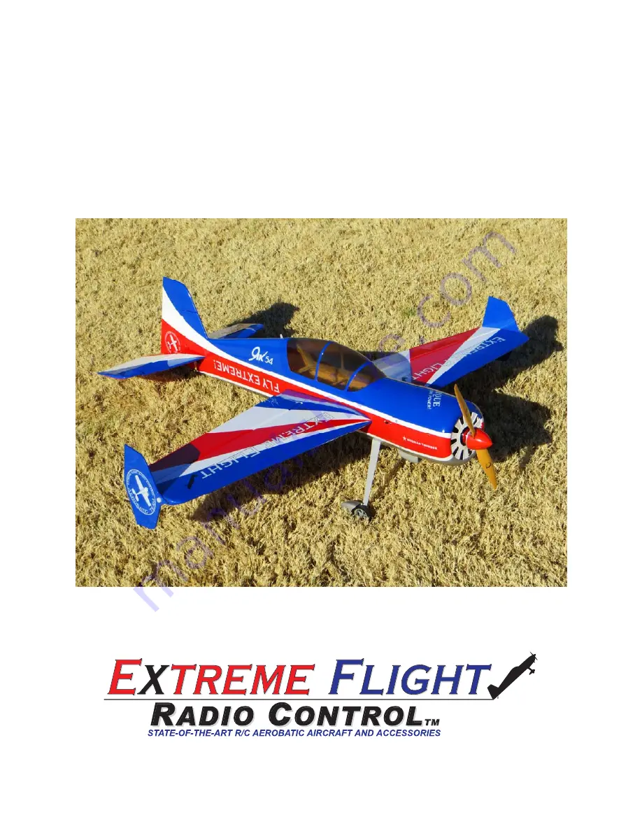 Extreme Flight RC YAK-54 EXP Скачать руководство пользователя страница 1