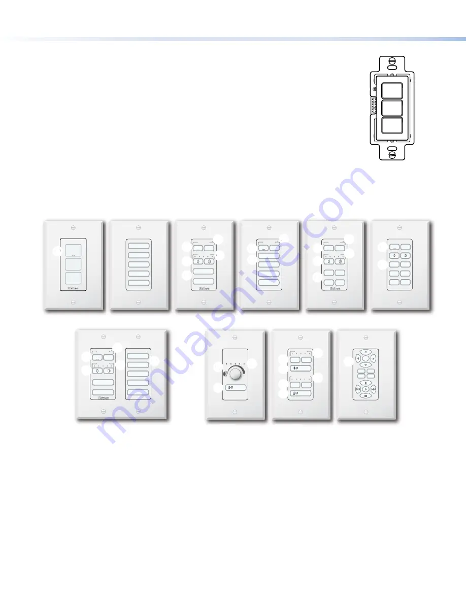 Extron electronics eBUS 110 D Setup Manual Download Page 2