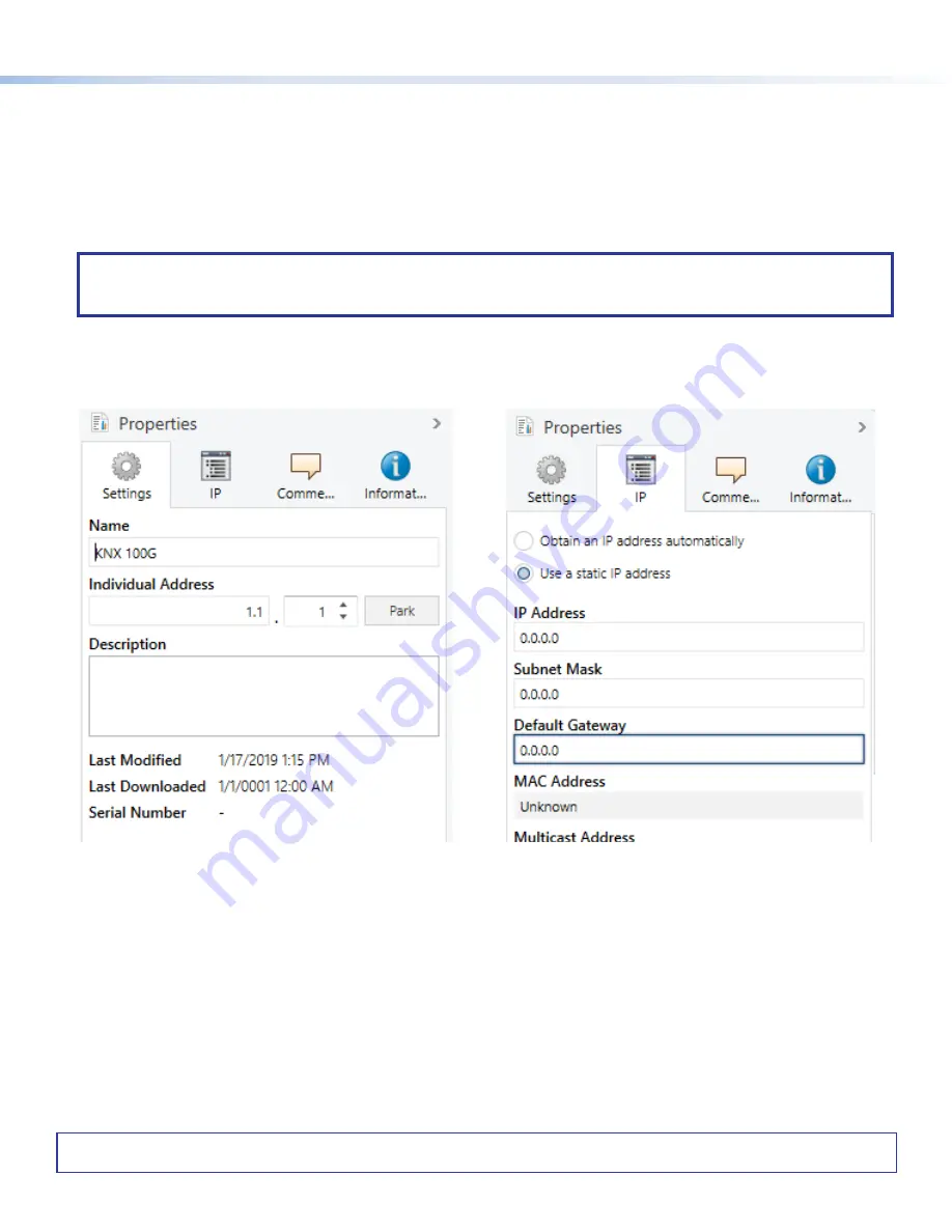 Extron electronics KNX 100G Скачать руководство пользователя страница 4