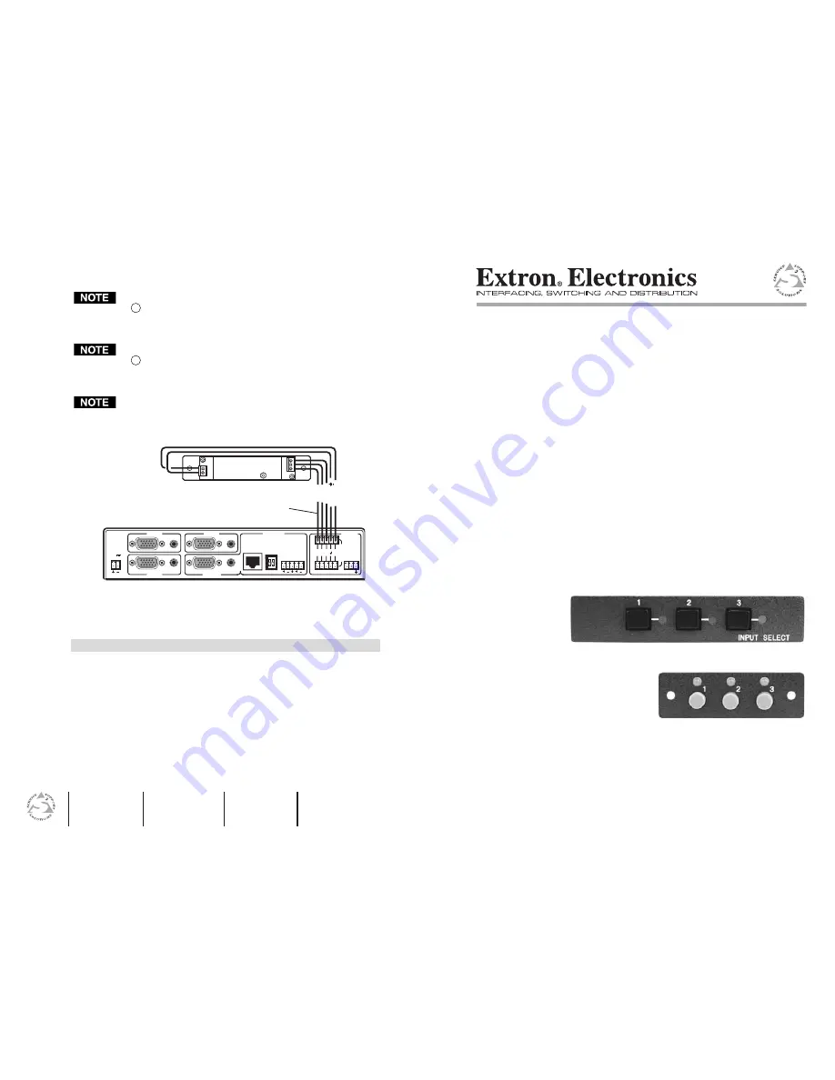 Extron electronics MMX 32 AAP Installation Manual Download Page 1