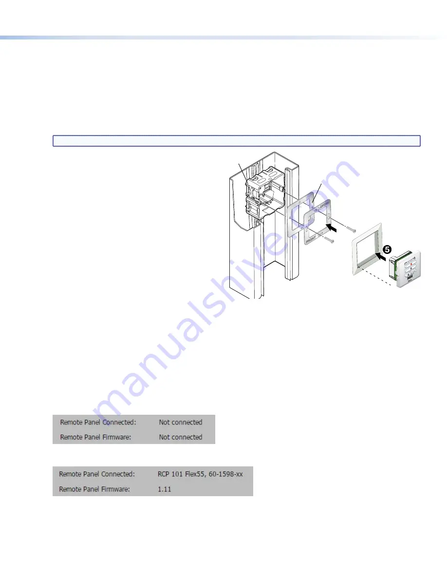 Extron electronics RCP 101 EU Setup Manual Download Page 5