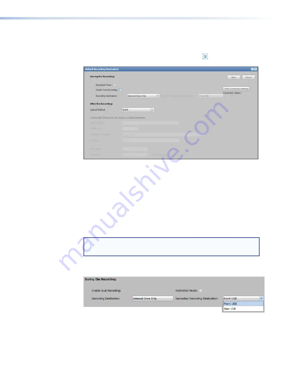 Extron electronics SMP 351 User Manual Download Page 123