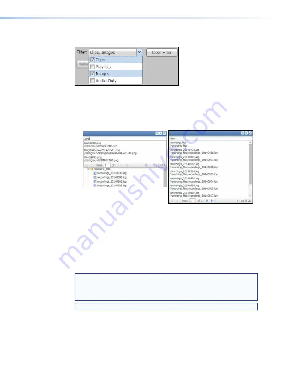 Extron electronics SMP 351 User Manual Download Page 137