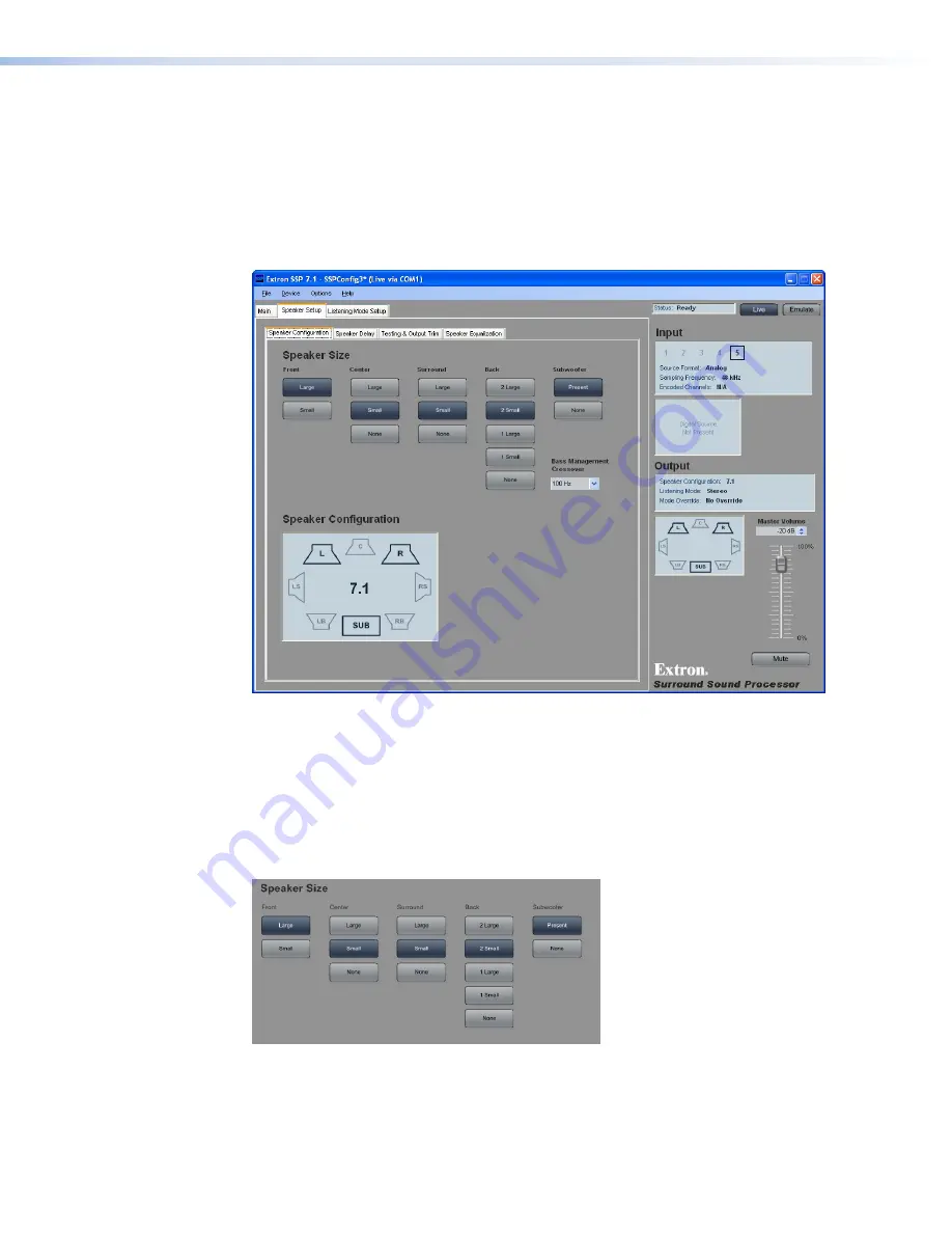 Extron electronics SSP 7.1 Скачать руководство пользователя страница 36