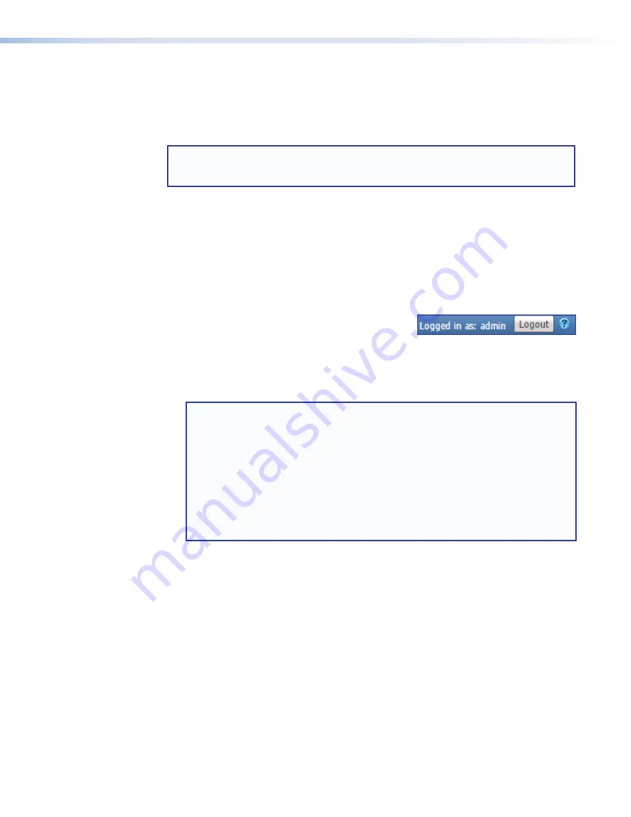 Extron electronics StudioStation 100 User Manual Download Page 40