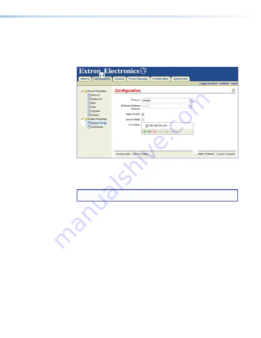 Extron electronics VNM EC 200 User Manual Download Page 26