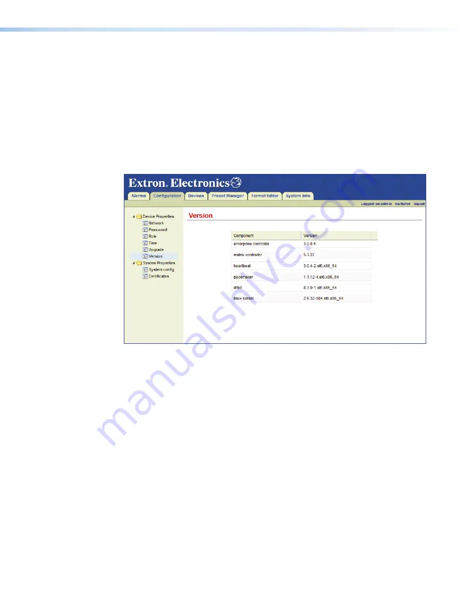 Extron electronics VNM EC 200 User Manual Download Page 37