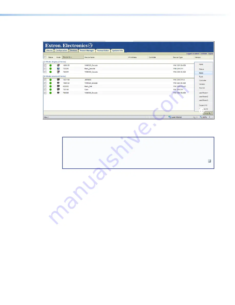 Extron electronics VNM EC 200 User Manual Download Page 52