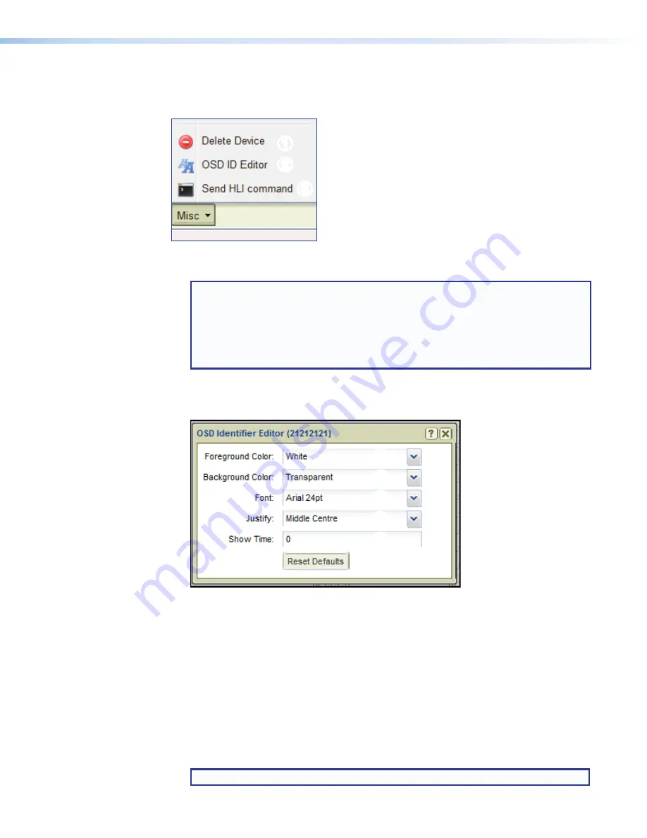 Extron electronics VNM EC 200 User Manual Download Page 100