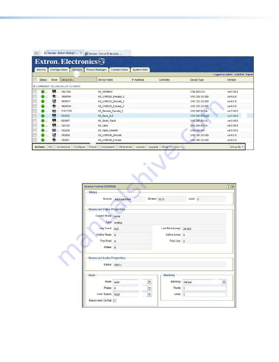 Extron electronics VNM EC 200 User Manual Download Page 146