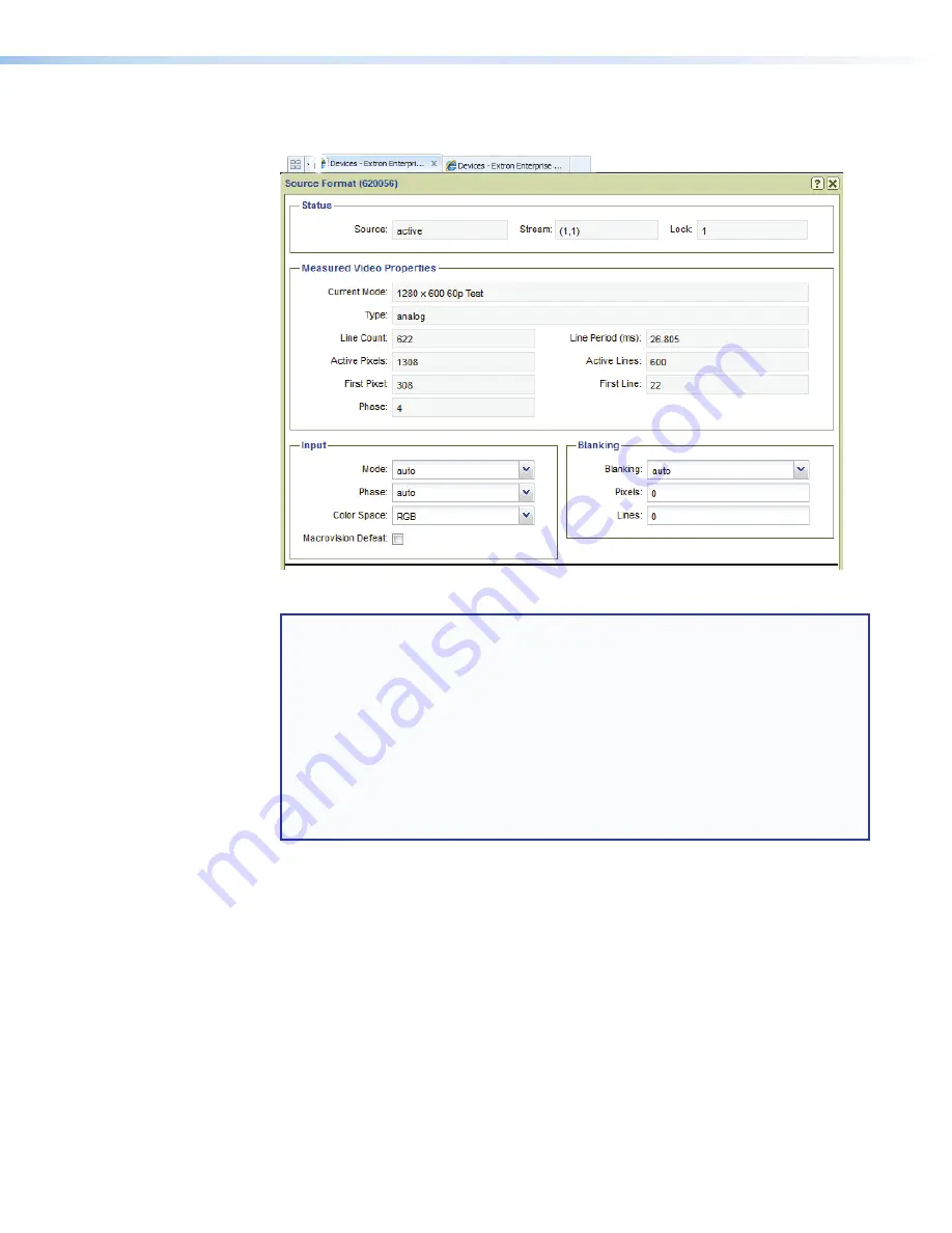 Extron electronics VNM EC 200 User Manual Download Page 158