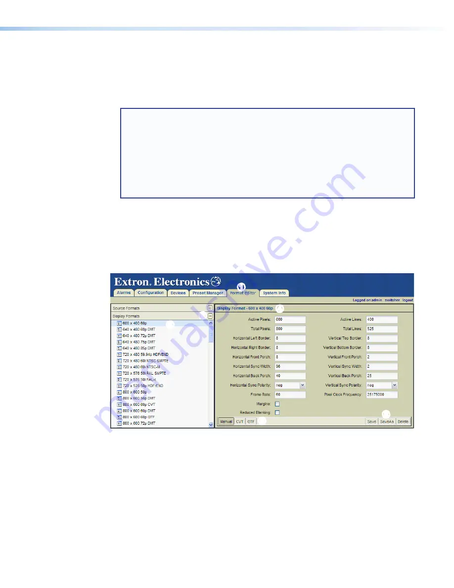 Extron electronics VNM EC 200 User Manual Download Page 163