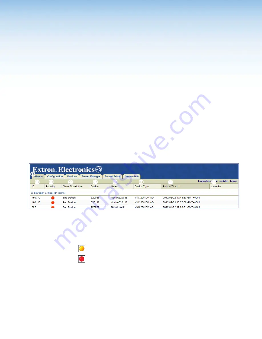 Extron electronics VNM EC 200 User Manual Download Page 166