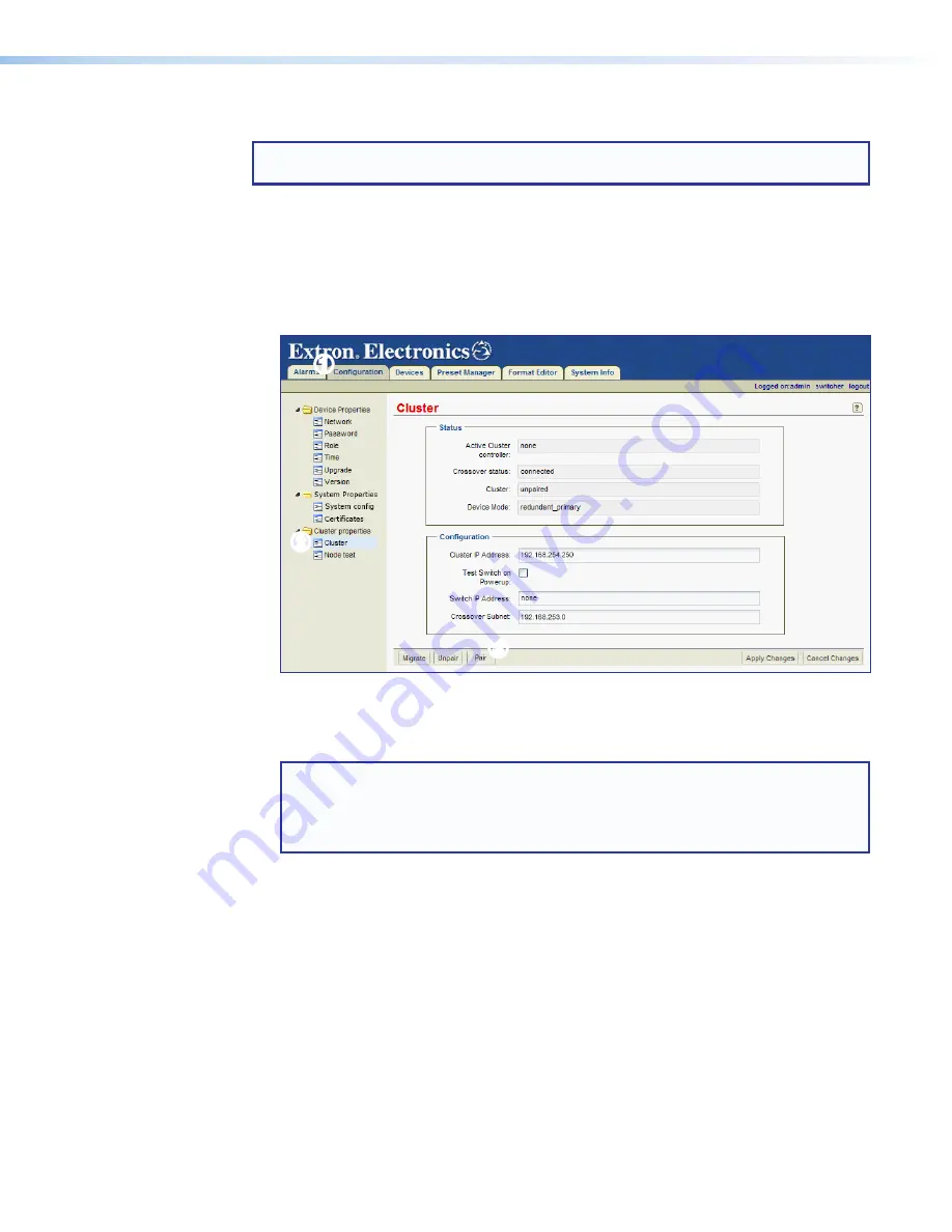 Extron electronics VNM EC 200 User Manual Download Page 184