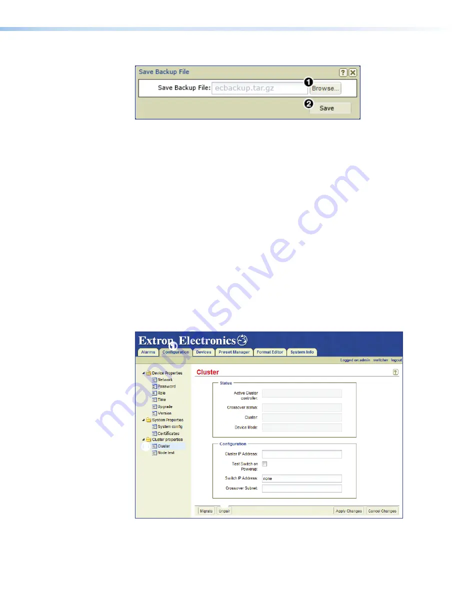 Extron electronics VNM EC 200 User Manual Download Page 196