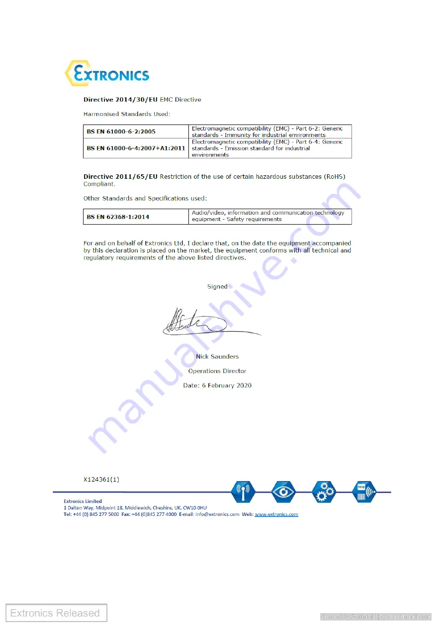 extronics iWAP XN3 X2000 Installation And Operating Manual Download Page 29