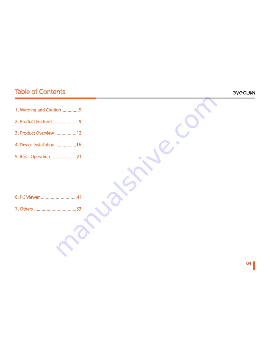 Eyeclon L3 POP User Manual Download Page 4