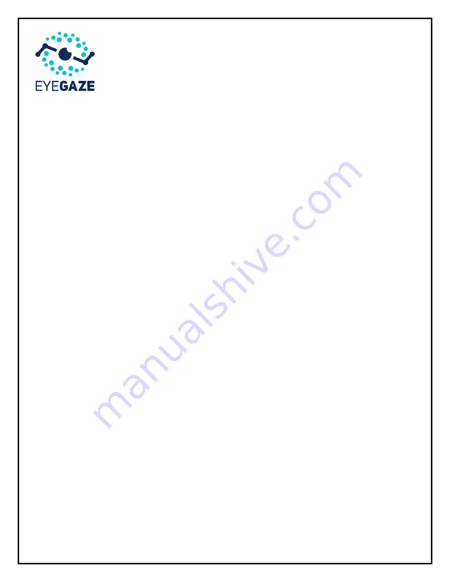 Eyegaze Edge Quick Start Manual Download Page 2