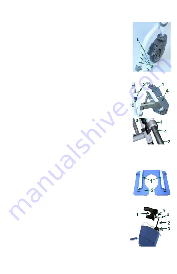 EZee Life 170 Tilt & Recline Quick Start Manual Download Page 4