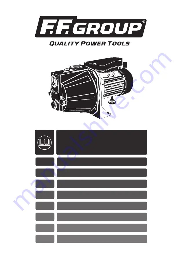 F.F. Group 42924 Скачать руководство пользователя страница 1