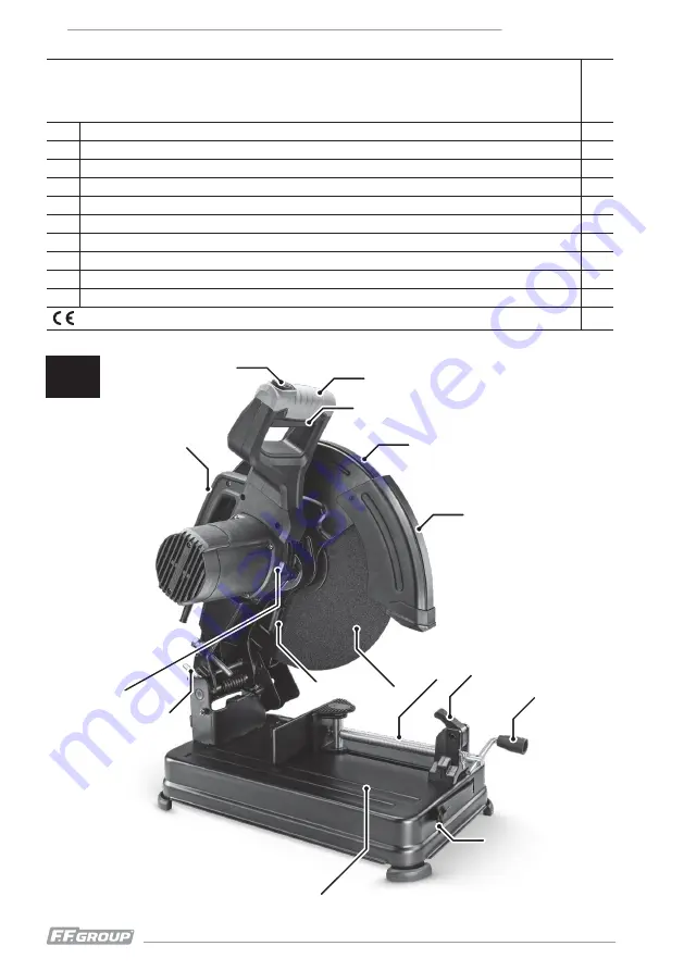 F.F. Group 43 285 Original Instructions Manual Download Page 2