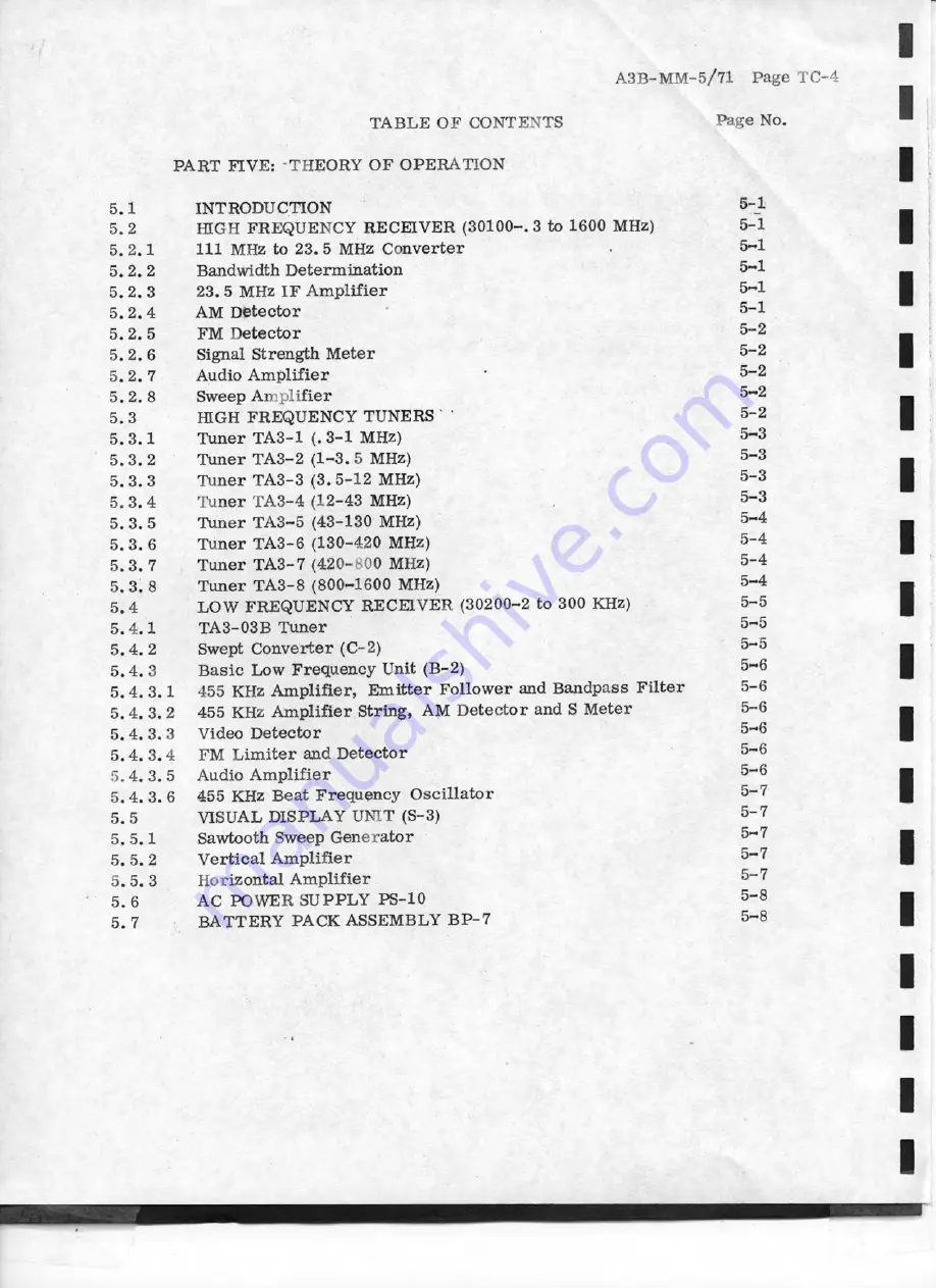 F.G. Mason Engr A-3B Service Manual Download Page 7