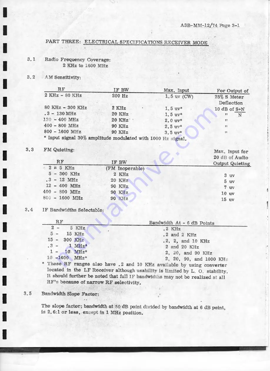 F.G. Mason Engr A-3B Service Manual Download Page 17