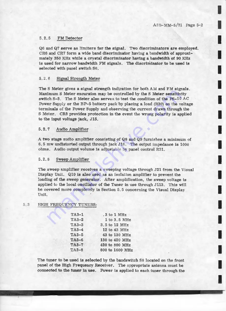 F.G. Mason Engr A-3B Service Manual Download Page 24