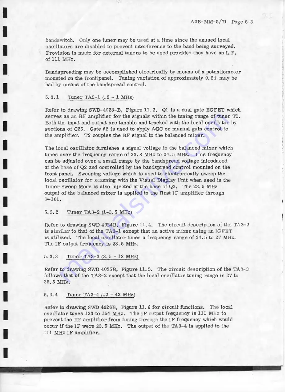 F.G. Mason Engr A-3B Service Manual Download Page 25