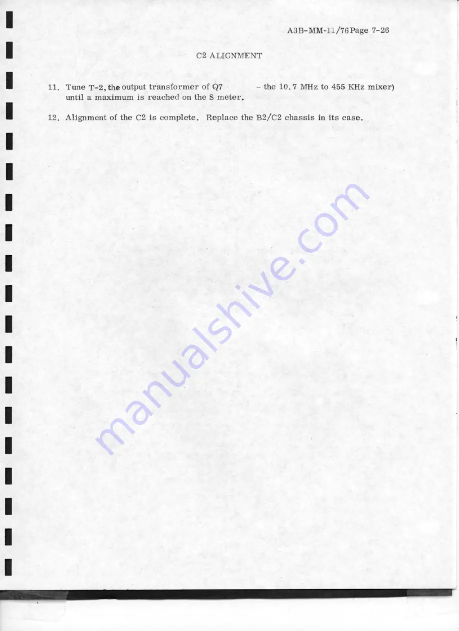 F.G. Mason Engr A-3B Service Manual Download Page 60